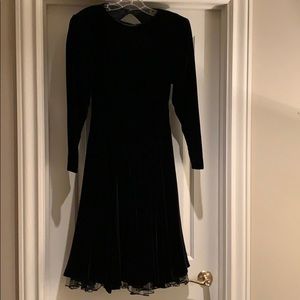 Velvet Black Dress